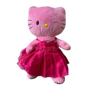 Build A Bear Hello Kitty Pink 18" Winking Leopard Outfit Dress ‘12 Sanrio No Bow